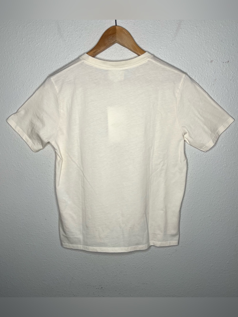 NEW Sezane Ivory Nashville Loves Paris Graphic Tee Shirt Size Small - Picture 2 of 7